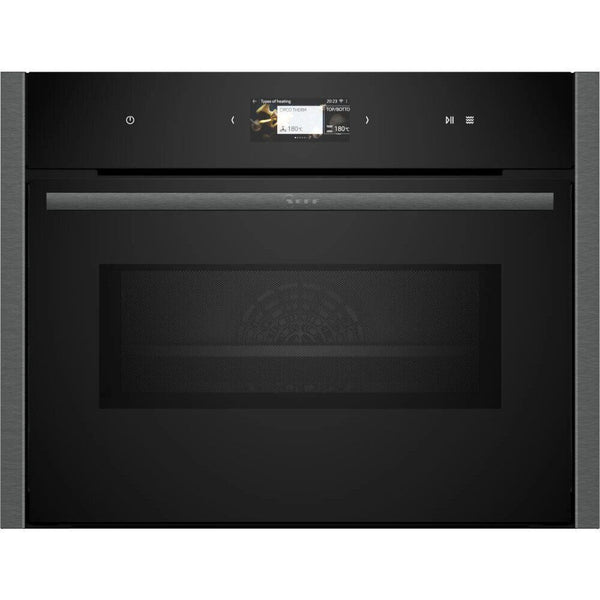 Neff N90 C24MS31G0B Compact Oven with Microwave Function Grey