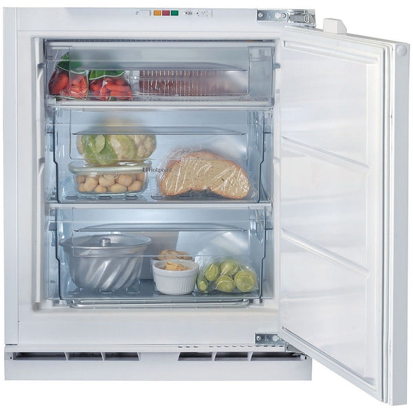 Hotpoint Aquarius HZA1 Integrated Under Counter Freezer Safeer