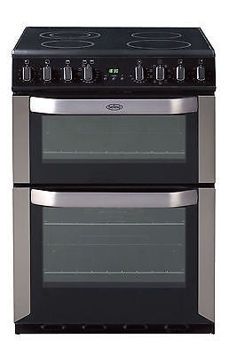 BELLING FSE60MF ELECTRIC COOKER STAINLESS STEEL