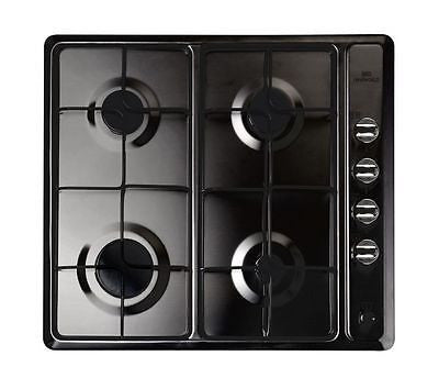 NEW WORLD NWGHU601 Gas Hob Black Safeer Appliances Ltd