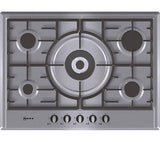 NEFF T25S56N0GB Gas Hob - Stainless Steel solidsa