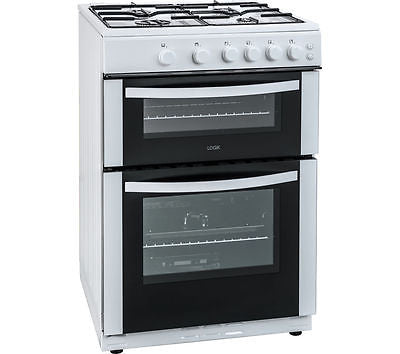 LOGIK LFTG60W22 60cm Gas Cooker White Safeer Appliances Ltd
