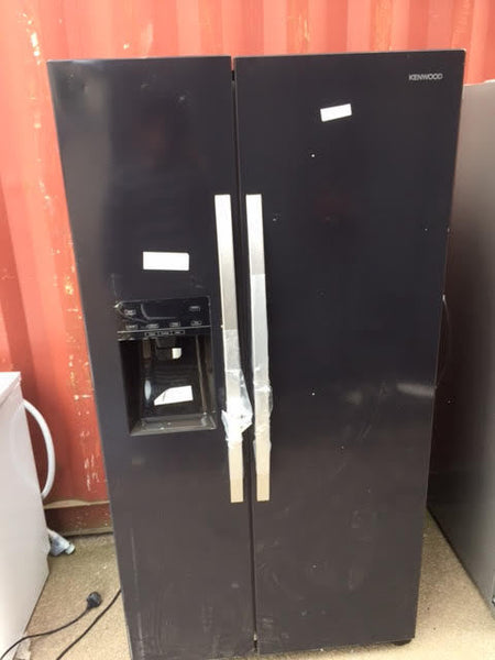KENWOOD KSBSDIB17 American Style Fridge Freezer Black Safeer