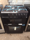 LOGIK LFTG60B22 - 60cm Gas Cooker - Black