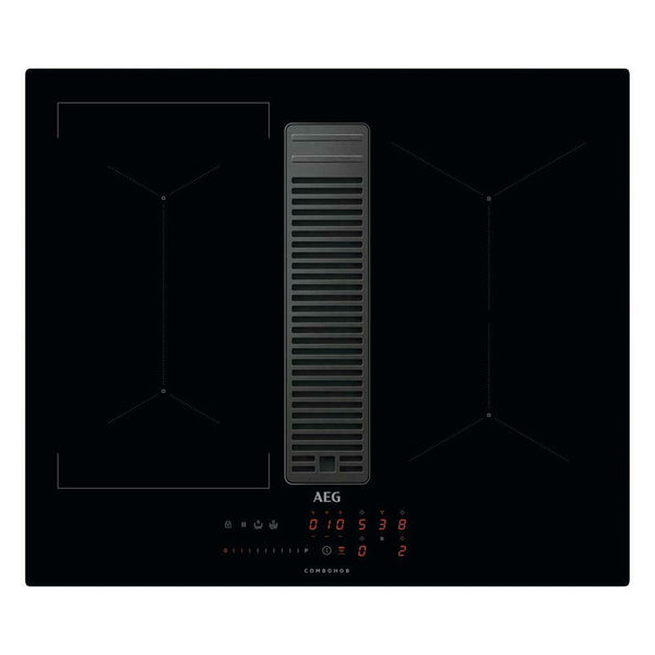 AEG IDE74243IB 72cm ComboHob Induction Hob & Hood in Black Safeer