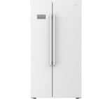 BEKO ASL141W - 90cm American-Style Fridge Freezer - White