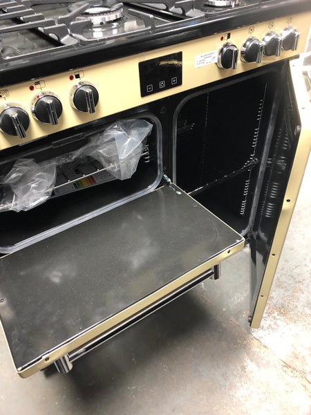 BELLING Kensington 90DFT Dual Fuel Range Cooker Cream