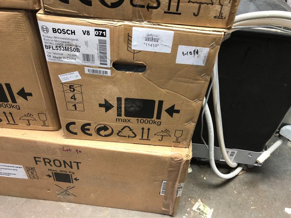 Bosch built in discount microwave bfl553msob