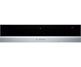 NEW BOSCH Series 8 BIC630NS1B 14cm Warming Drawer Stainless Steel Black CON3DOW