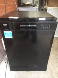 BEKO DFN15X10B Full-size Dishwasher - Black