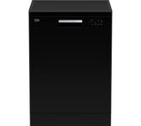 BEKO DFN15X10B Full-size Dishwasher - Black
