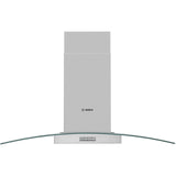 Bosch Serie 2 DWA094W51B Extractor Chimney Hood with glass canopy - brushed steel