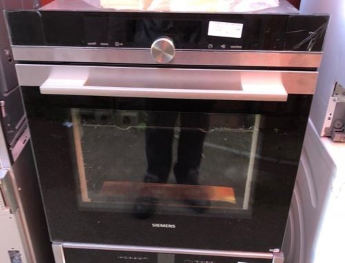 Siemens iQ700 HR678GES6B 60cm Single Built In Electric Oven