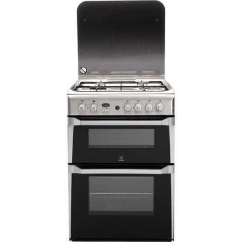 Indesit ID60G2X - 60cm Gas Cooker - Stainless Steel