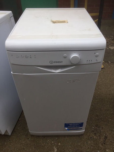 INDESIT DSR15B Slimline Dishwasher White Safeer Appliances Ltd