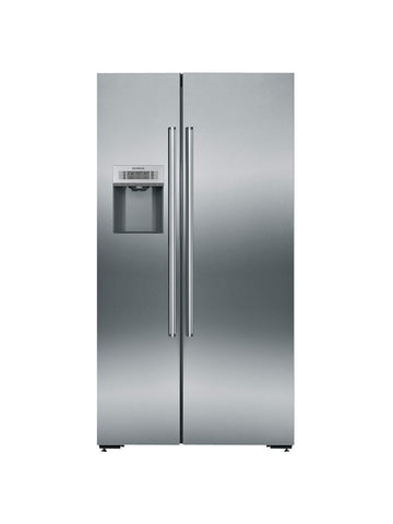 Siemens KA92DAI20G American Style Fridge Freezer, A+ Energy Rating, Stainless Steel