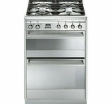 Smeg SUK62MX8 Dual Fuel Cooker - Stainless Steel