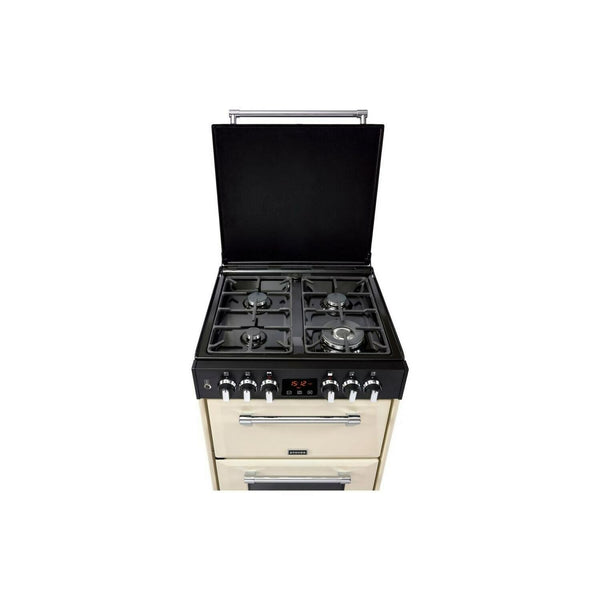 Stoves Richmond 600DF 60cm Double Oven Dual Fuel Cooker Lid Cream 4444