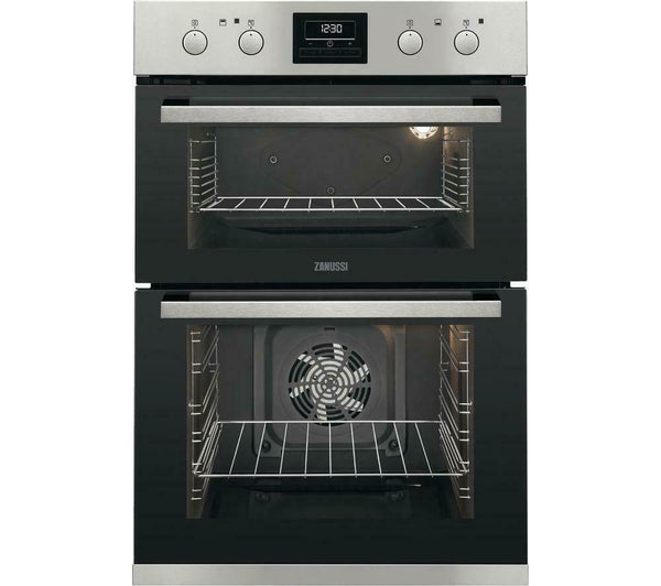 Zanussi double oven zod35661xk hotsell
