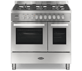 Britannia Stanza 544446304 - 90cm Dual Fuel Range Cooker - Stainless Steel