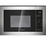 NEFF H11WE60N0G - 38cm Built-in Solo Microwave - Stainless Steel