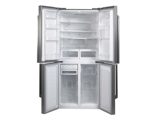 SANDSTROM SFF4DS12 AMERICAN FRIDGE FREEZER STAINLESS STEEL