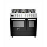 Bertazzoni PRO905-MFED-NEE - 90cm Dual Fuel Range Cooker - Black