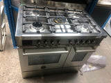 Bertazzoni PRO905-MFE-DXE 90cm Dual Fuel Range Cooker - Stainless Steel