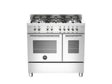 Bertazzoni PRO905-MFE-DXE 90cm Dual Fuel Range Cooker - Stainless Steel