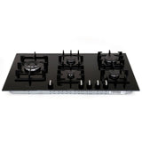 Bosch PPS9A6B90 Series 6 5 Burner Gas Hob - Black LPG CONVERTIBLE