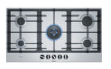 Bosch Series 6 PCR9A5B90 5 Burner Gas Hob - Stainless Steel LPG CONVERTIBLE