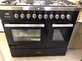 Britannia RC-9TG-ST-K - 90cm Dual Fuel Range Cooker - Black Gloss