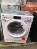 HOOVER H-WASH 300 LITE HBWS 48D1W4-80 Integrated 8 kg 1400 Spin Washing Machine