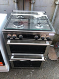 Hotpoint CD67G0CCX/UK Gas Cooker with Double Oven LPG Convertible