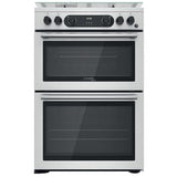 Hotpoint CD67G0CCX/UK Gas Cooker with Double Oven LPG Convertible