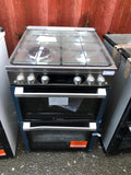 Hotpoint HDM67G0CCX/UK A+ Gas Cooker 60cm Free Standing Silver LPG Convertible