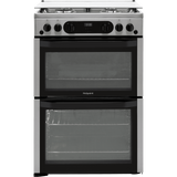 Hotpoint HDM67G0CCX/UK A+ Gas Cooker 60cm Free Standing Silver LPG Convertible in stock