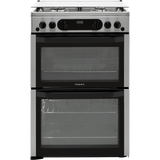 Hotpoint HDM67G0CCX/UK A+ Gas Cooker 60cm Free Standing Silver LPG Convertible