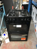 Hotpoint HDM67G0CMB Freestanding Cooker 60cm Gas in Black LPG Convertible