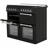 Leisure CC100F521K Freestanding Dual Fuel Range Cooker Black 100cmLPG CONVERTIBL