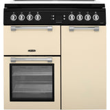 Leisure CC90F531C Chefmaster 90cm Dual Fuel Range Cooker 5 Burners A/A/A Cream