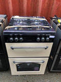 Leisure Classic CLA60GAC 60cm Double Oven Gas Cooker Cream LPG Convertible