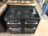 LEISURE Chefmaster CC100F521T - 100cm Dual Fuel Range Cooker - Anthracite