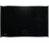 NEW BOXED MIELE KM7210FR 76 cm Electric Induction Hob Black 4 zone Stainless ste