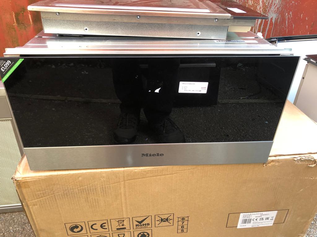 Miele ESW 6229 x Warming Drawer 29cm clean steel Safeer Appliances Ltd