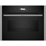 Neff N70 C24MR21N0B Compact Oven with Microwave Function - Stainless Stee