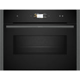 Neff N90 C24MS31G0B Compact Oven with Microwave Function - Grey