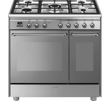 Smeg Range Cooker CG92X9 90cm St/Steel Dual Fuel LPG CONVERTIBLE