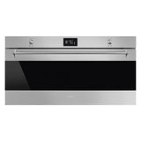 NEW Smeg SFR9390X 90cm Reduced Height Classic Multifunction Oven Finger Stainles
