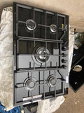 Zanussi ZGGN755K Series 60 75cm 5 Burner Gas on Glass Hob - Black